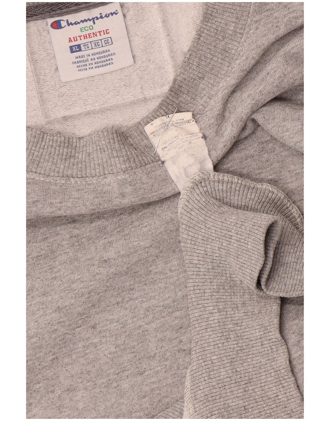 Champion Mens Eco Sweatshirt Jumper XL Grey