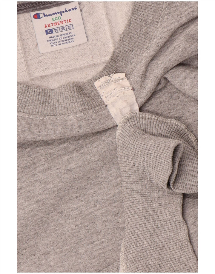Champion Mens Eco Sweatshirt Jumper XL Grey