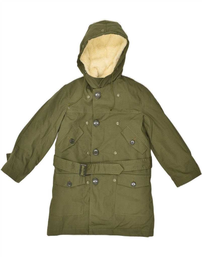 RIFLE Boys Hooded Parka Jacket 7-8 Years Khaki | Vintage Rifle | Thrift | Second-Hand Rifle | Used Clothing | Messina Hembry 