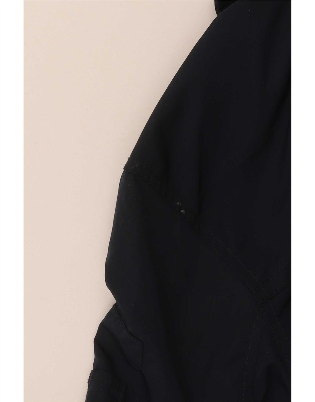 Superdry Mens Bomber Jacket UK 36 Small Navy Blue Polyester