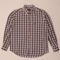 CARRERA Mens Regular Fit Shirt XL Brown Check