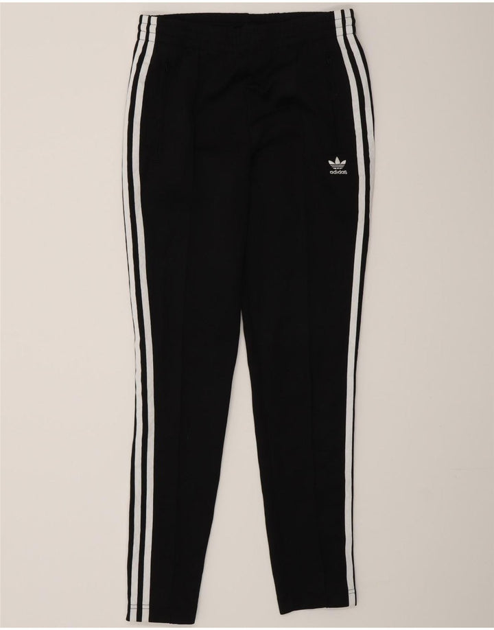 Adidas Womens Tracksuit Trousers UK 8 Small Black Polyester