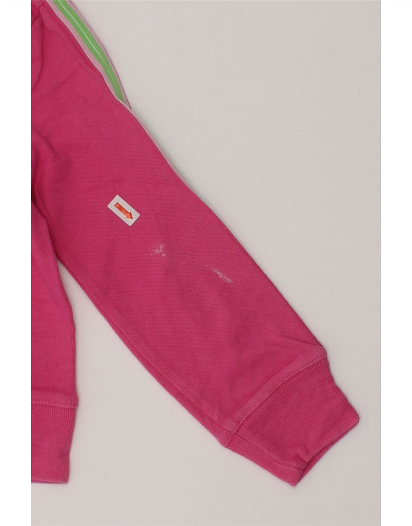 RALPH LAUREN Girls Zip Hoodie Sweater 2-3 Years Pink Cotton | Vintage Ralph Lauren | Thrift | Second-Hand Ralph Lauren | Used Clothing | Messina Hembry 