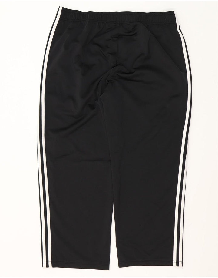 Adidas Mens Tracksuit Trousers UK 48/50 XL  Black Polyester