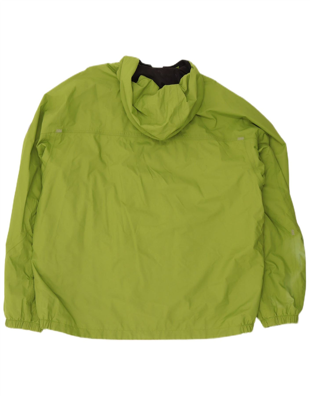 Timberland Mens Hooded Rain Jacket UK 44 2XL Green Polyester