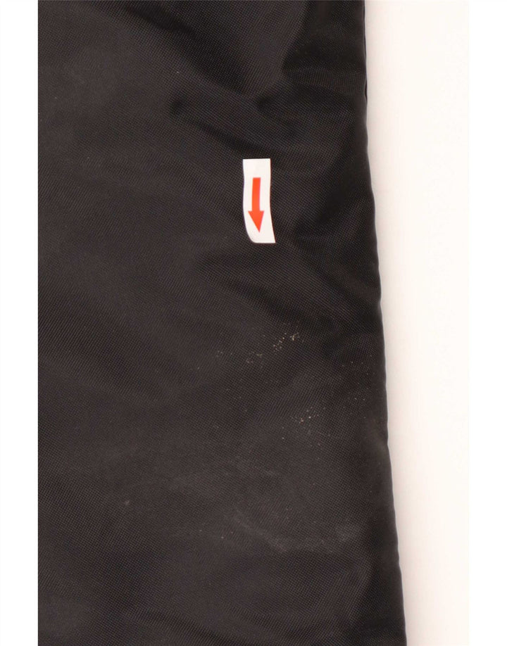 Pulloveria Mens Hooded Bomber Jacket UK 42 XL Black Polyamide