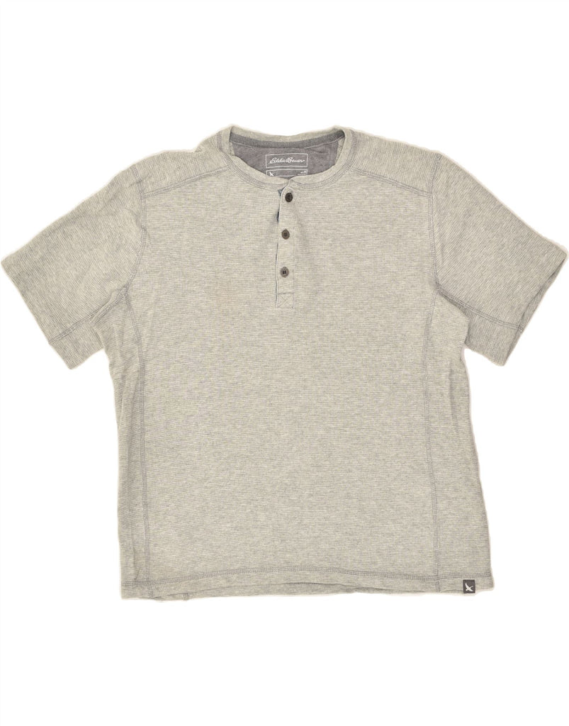 EDDIE BAUER Mens T-Shirt Top Medium Grey Cotton | Vintage Eddie Bauer | Thrift | Second-Hand Eddie Bauer | Used Clothing | Messina Hembry 
