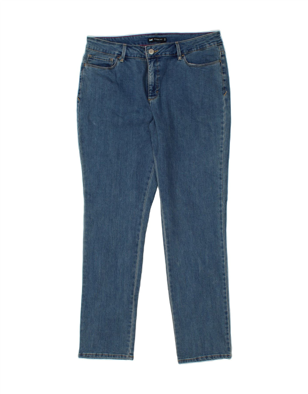 LEE Womens Classic Fit Slim Jeans W36 L31 Blue Cotton Vintage Lee and Second-Hand Lee from Messina Hembry 