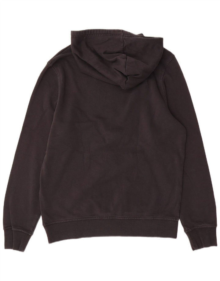 UMBRO Mens Graphic Hoodie Jumper Medium Black Cotton