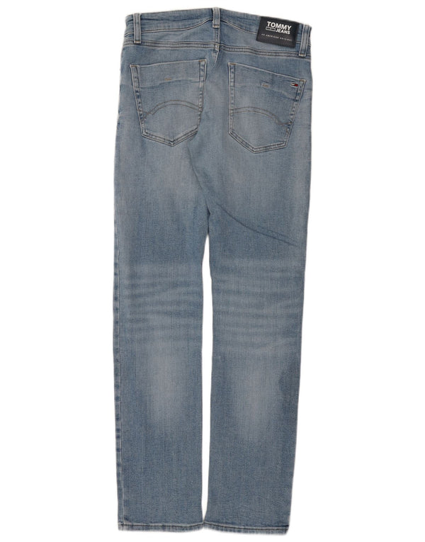 Tommy Hilfiger Mens Slim Jeans W30 L32 Blue Cotton