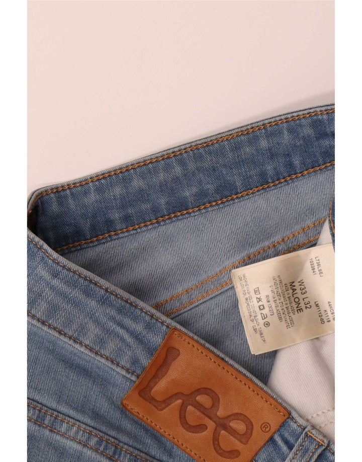 Lee Womens Malone Skinny Jeans W33 L32 Blue Cotton