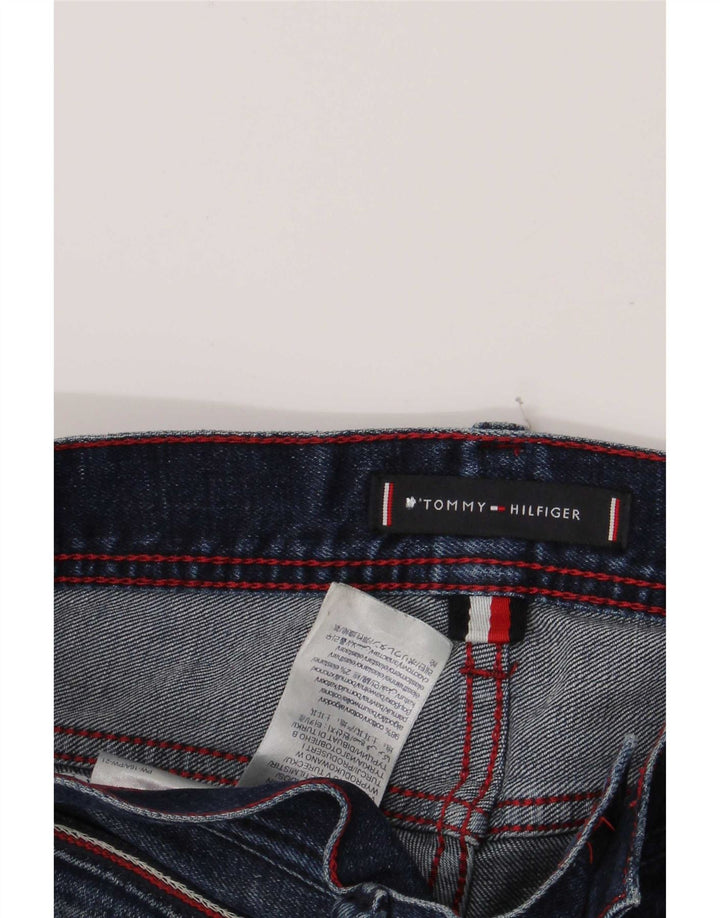 Tommy Hilfiger Womens Bleecker Slim Jeans W13 L28 Blue Cotton