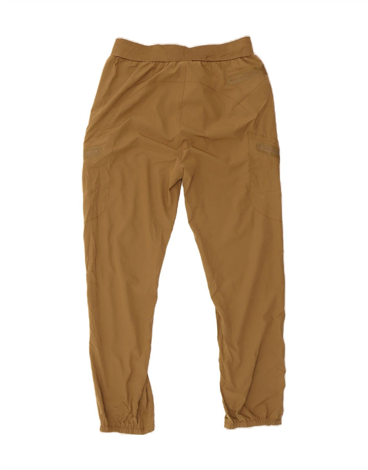 NEW BALANCE Womens Slim Cargo Trousers Large W32 L29 Brown Polyester Vintage New Balance and Second-Hand New Balance from Messina Hembry 