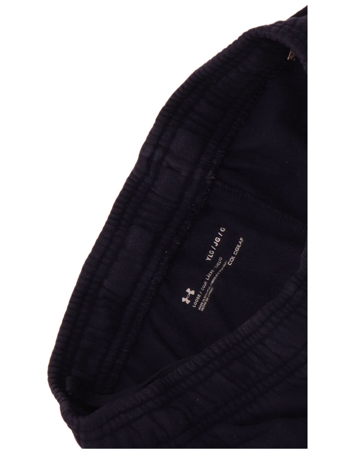 Under Armour Boys Cold Gear Tracksuit Trousers 11-12 Years Large  Navy Blue