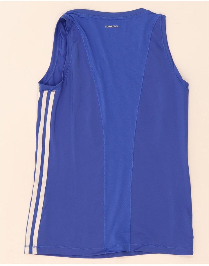 Adidas Womens Climacool Vest Top UK 8/10 Small Blue