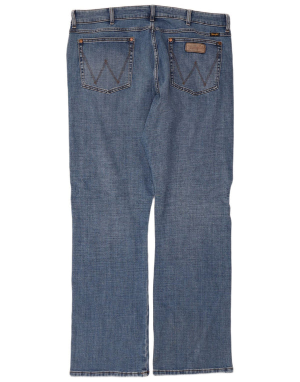 Wrangler Mens Texas Straight Jeans W38 L32 Blue