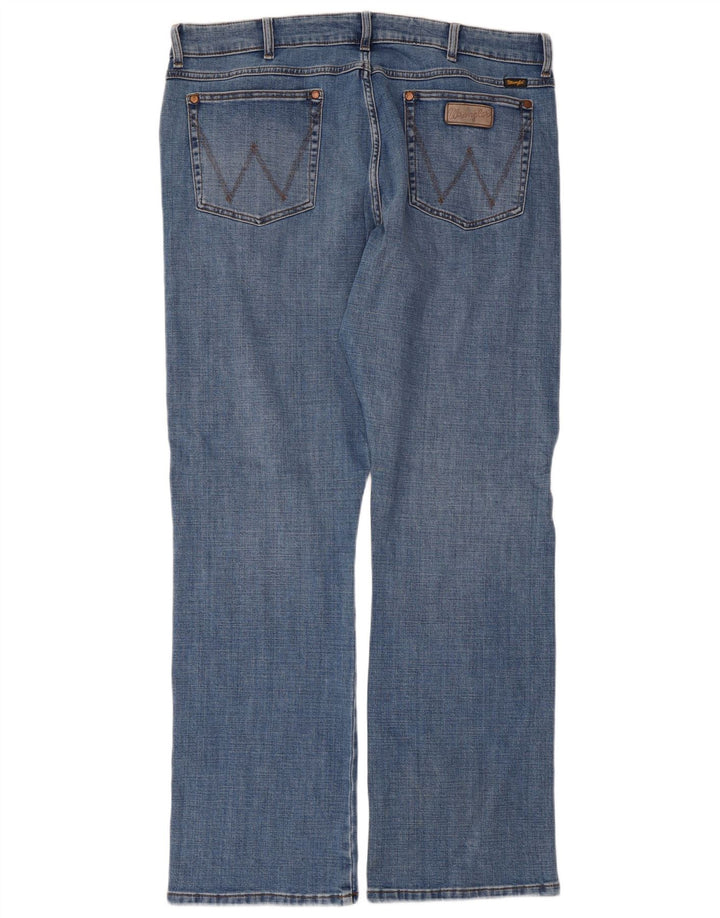 Wrangler Mens Texas Straight Jeans W38 L32 Blue