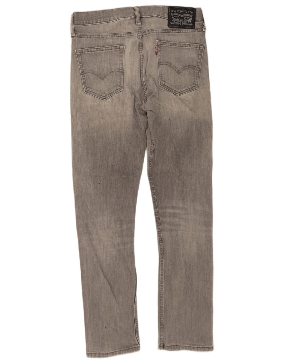 Levi's Mens Slim Jeans W30 L30 Grey Cotton