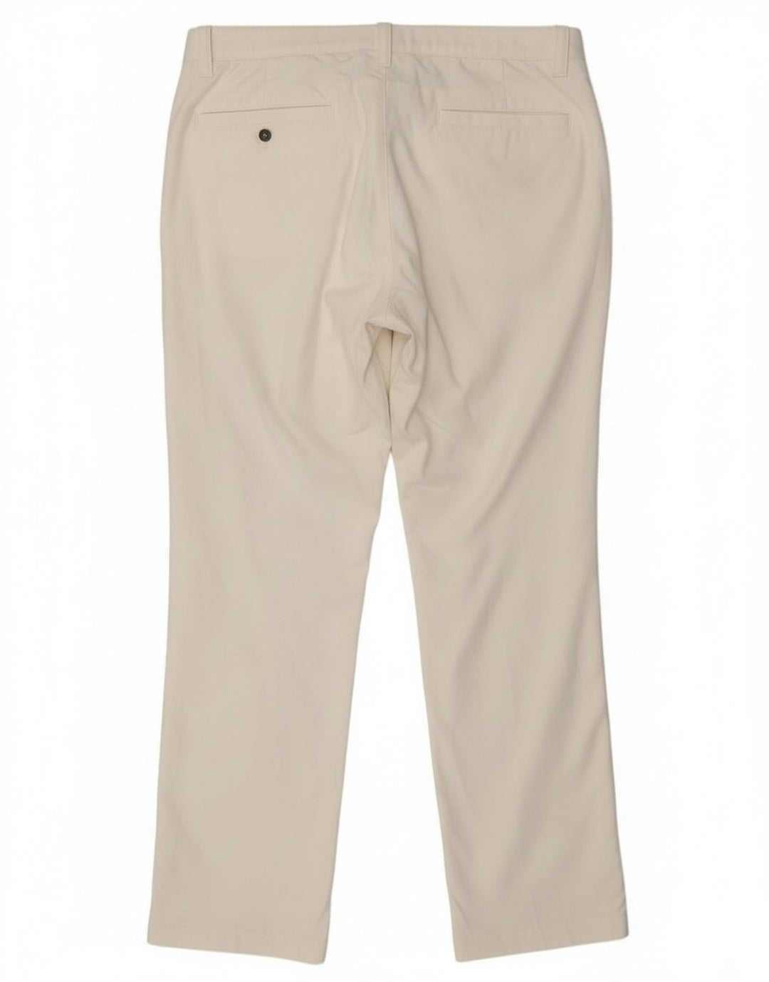 Under Armour Womens Straight Chino Trousers W38 L32 White Nylon