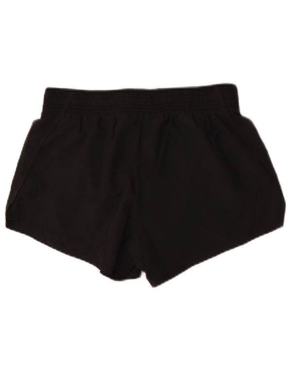Nike Womens Sport Shorts UK 10 Small Black Polyester Sports
