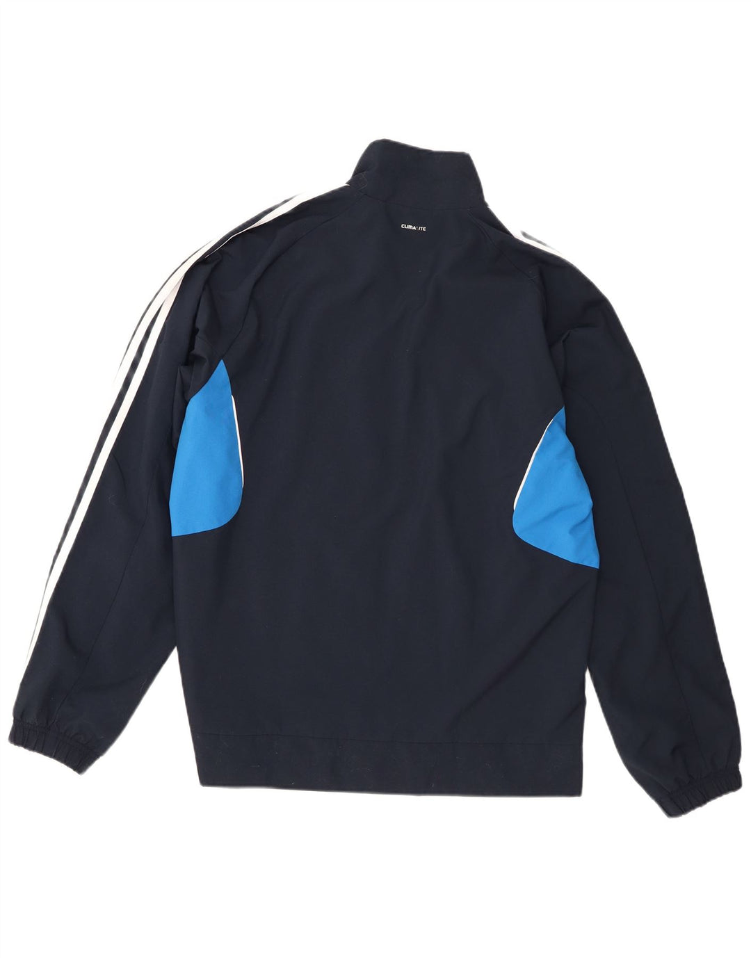 Adidas Mens Climalite Tracksuit Top Jacket Medium Navy Blue Colourblock
