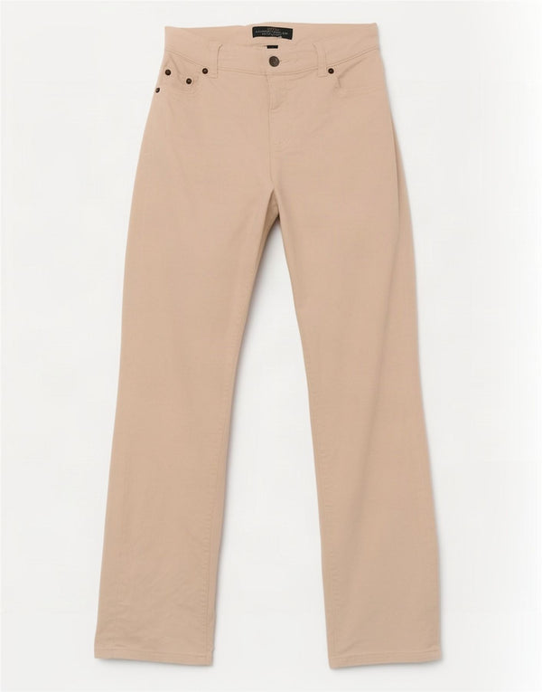 Ralph Lauren Womens Straight Corduroy Trousers US 0 XS W28 L31 Off White