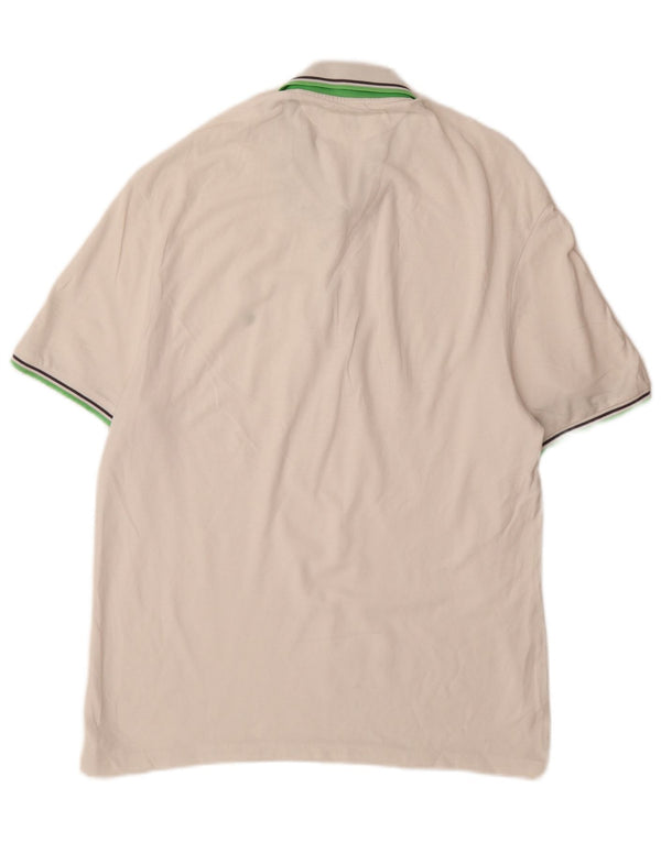 CHAMPION Mens Heritage Fit Polo Shirt XL White