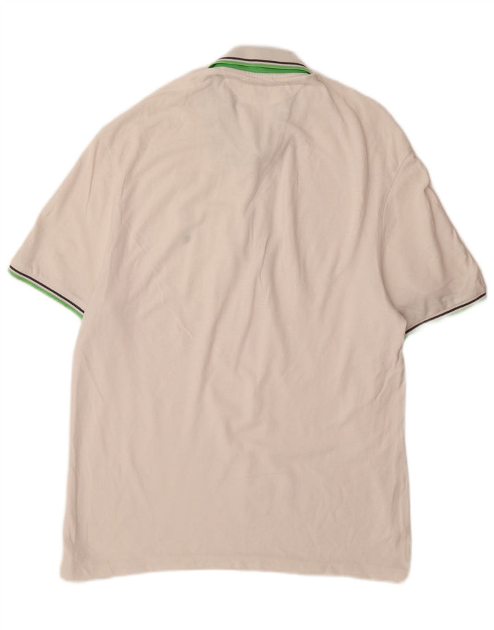 CHAMPION Mens Heritage Fit Polo Shirt XL White