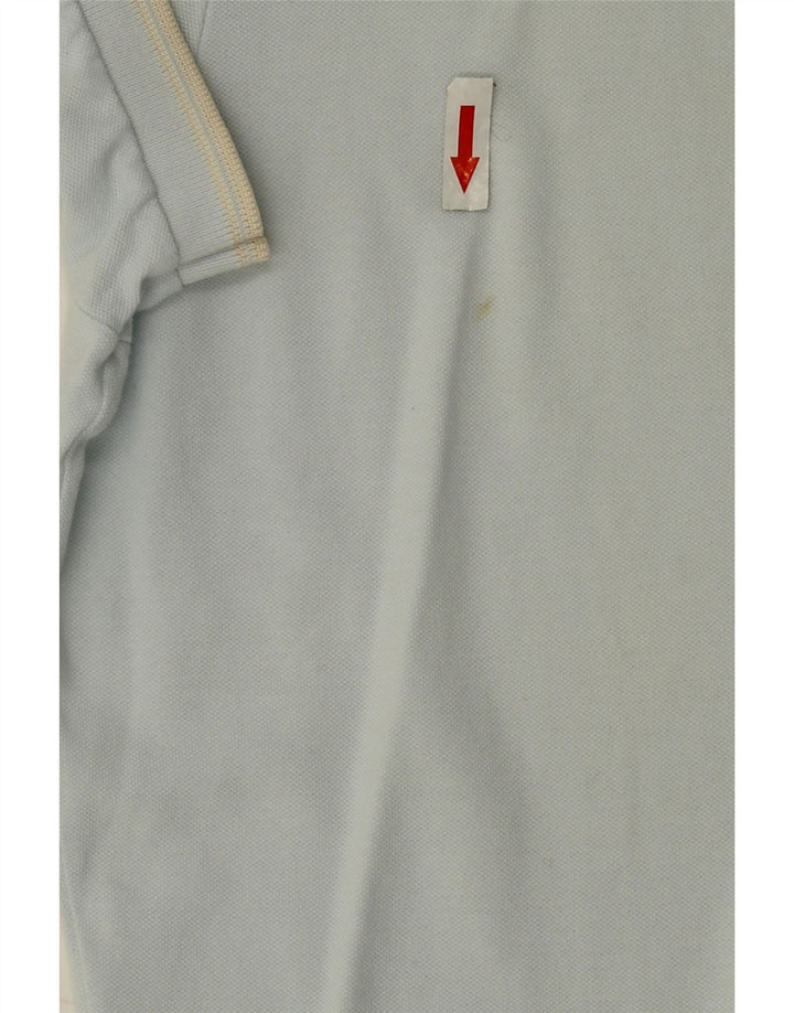 Fred Perry Womens Polo Shirt UK 16 Large Blue Cotton