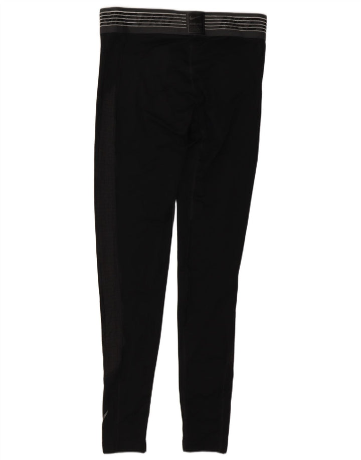 Nike Mens Dri Fit Graphic Leggings Medium Black Polyester