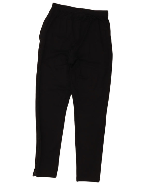 Nike Boys Dri Fit Tracksuit Trousers 12-13 Years Large Black Polyester