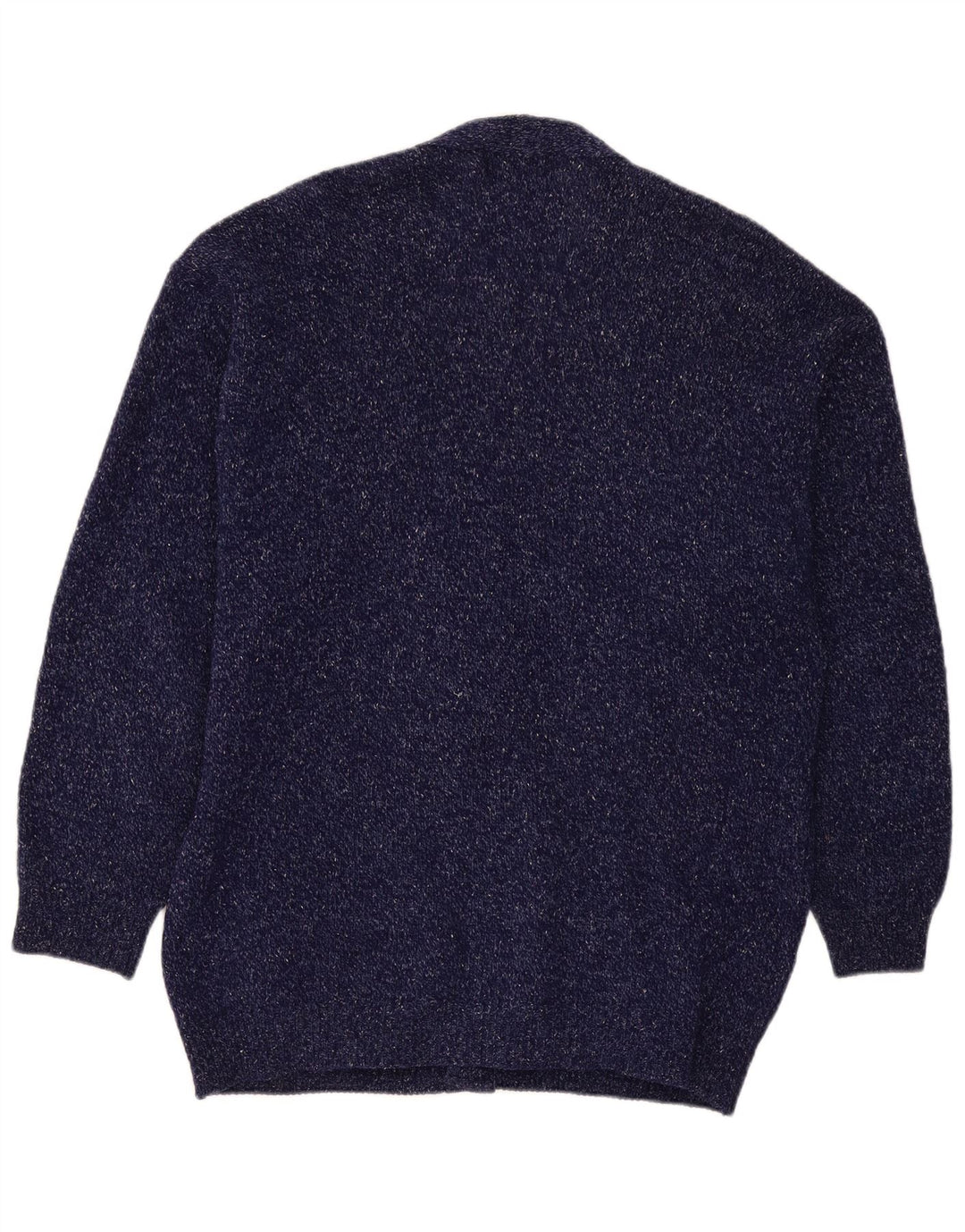 J. C. Twidd Mens Cardigan Sweater 2XL Blue Argyle/Diamond Wool Classic
