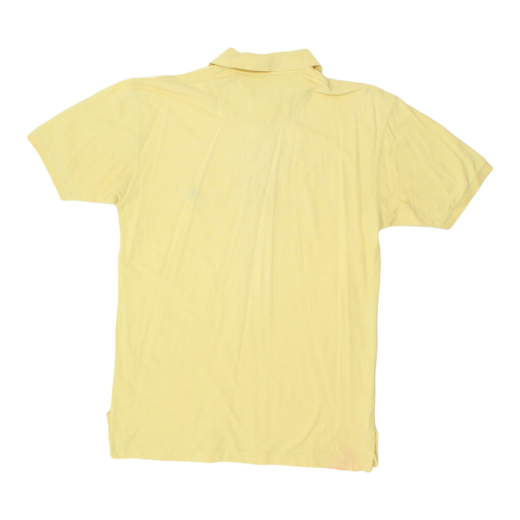 Ermenegildo Zegna Mens Yellow Polo Shirt | Vintage High End Casual Designer VTG | Vintage Messina Hembry | Thrift | Second-Hand Messina Hembry | Used Clothing | Messina Hembry 