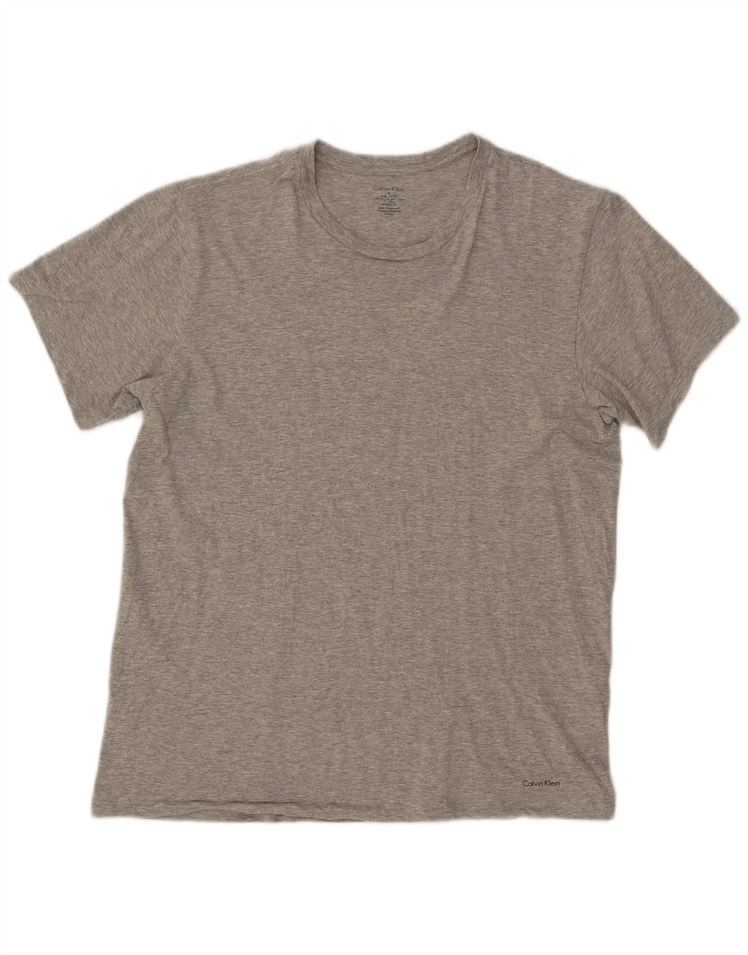 CALVIN KLEIN Mens T-Shirt Top Medium Grey