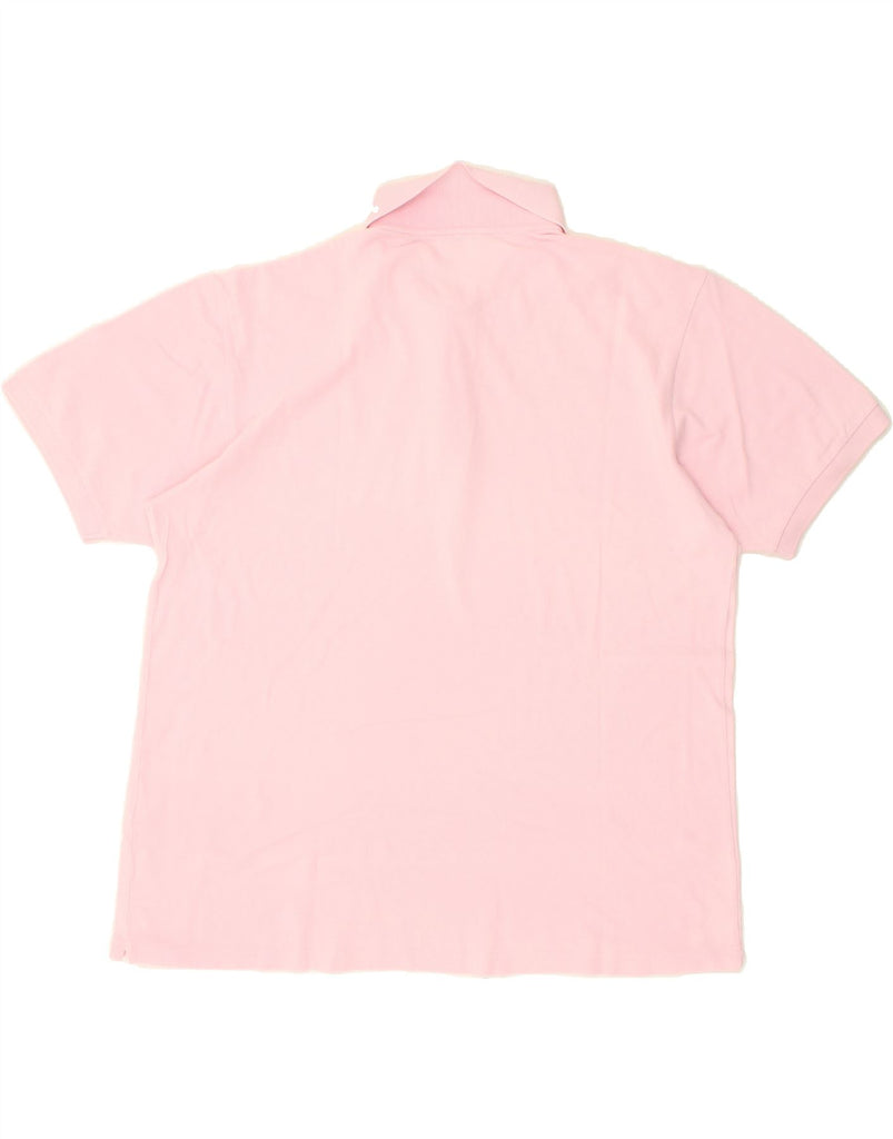 RENATO BALESTRA Mens Polo Shirt Large Pink Cotton Vintage Renato Balestra and Second-Hand Renato Balestra from Messina Hembry 