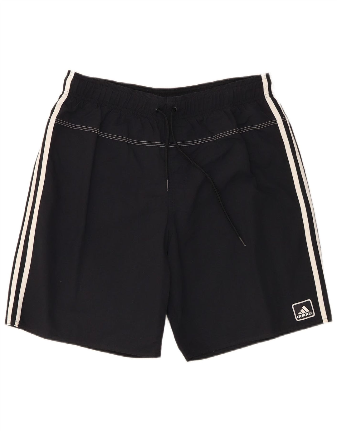 Adidas Mens Swimming Shorts Large Black Polyamide