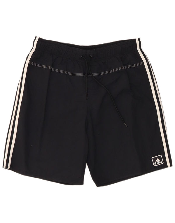 Adidas Mens Swimming Shorts Large Black Polyamide