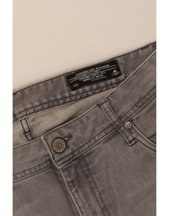 Jack & Jones Mens Ben Skinny Jeans W34 L35 Grey