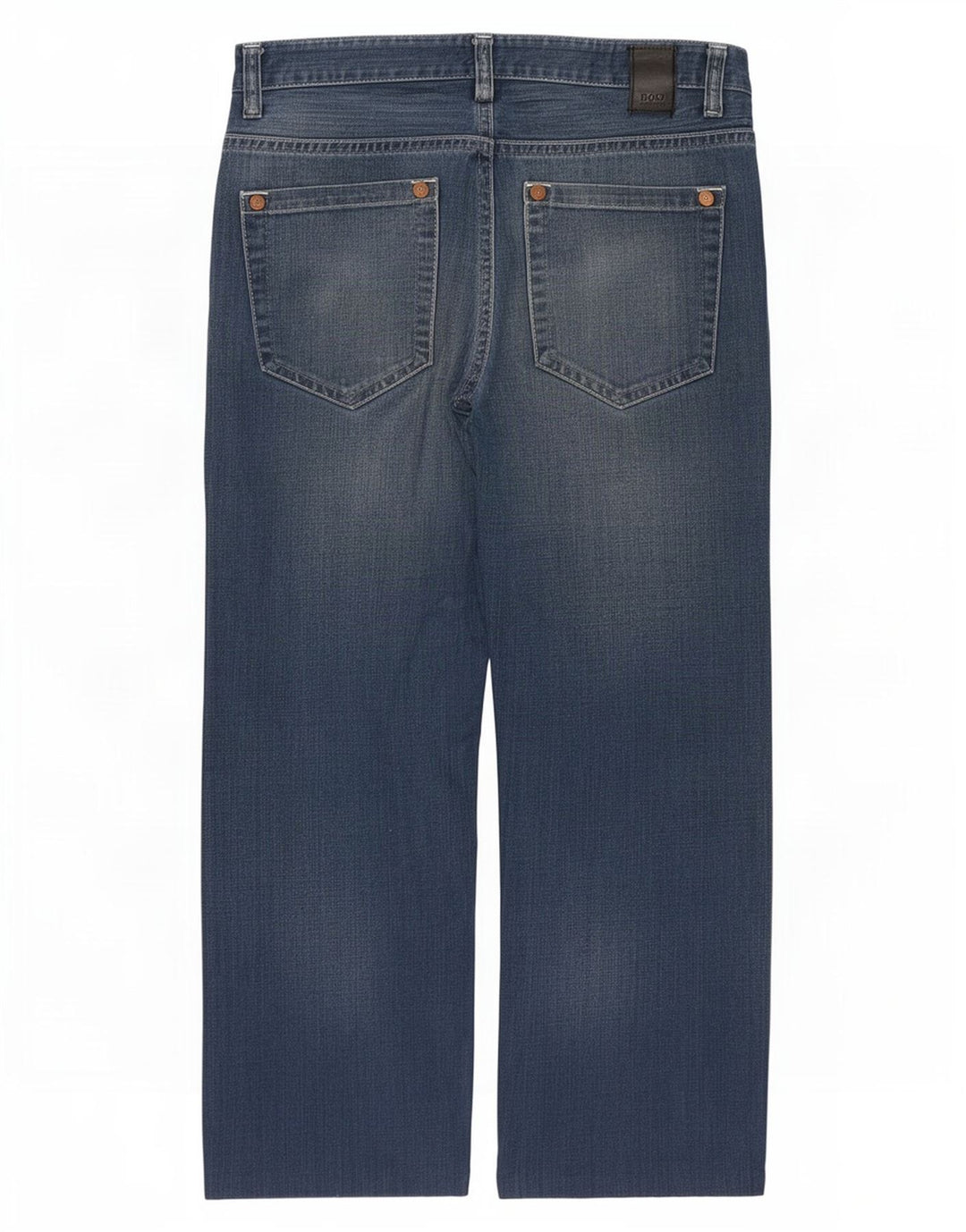 Hugo Boss Mens Loose Jeans W36 L27 Blue