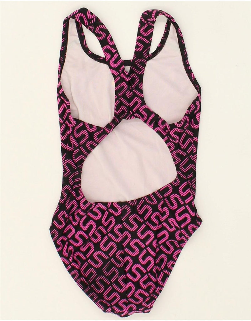 SPEEDO Girls Swimwear 7-8 Years Purple Polyester | Vintage Speedo | Thrift | Second-Hand Speedo | Used Clothing | Messina Hembry 