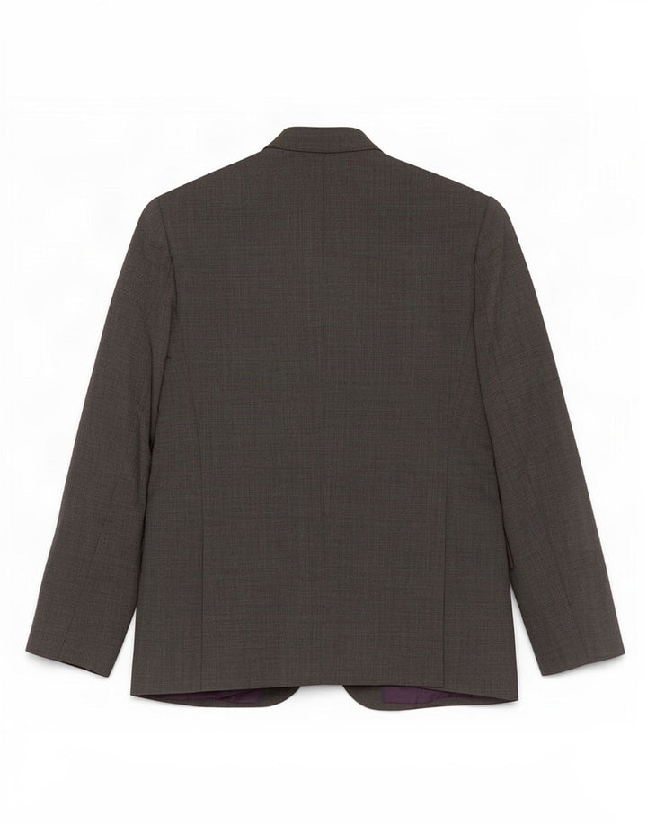 Marks & Spencer Mens 2 Button Blazer Jacket UK 46 XL Grey Wool