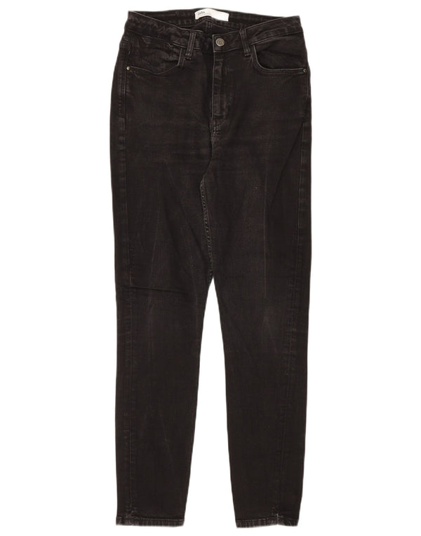 Zara Womens Tapered Jeans EU 40 Medium W30 L28 Black