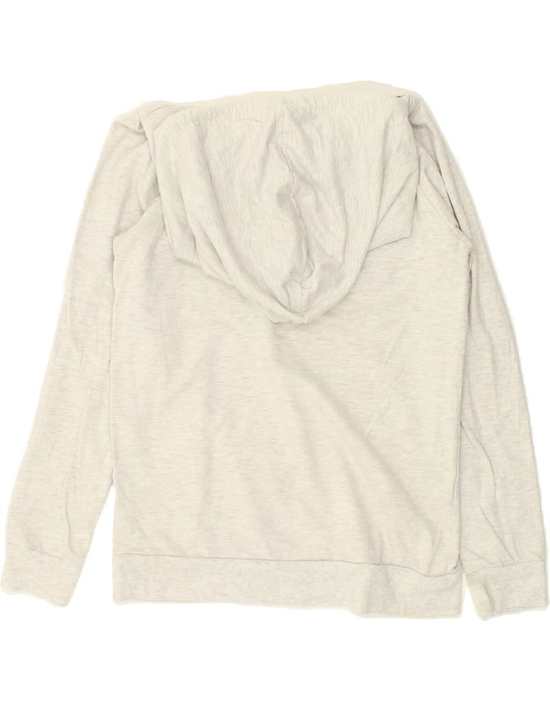 O'NEILL Womens Hoodie Jumper UK 14 Medium Grey Cotton | Vintage O'Neill | Thrift | Second-Hand O'Neill | Used Clothing | Messina Hembry 
