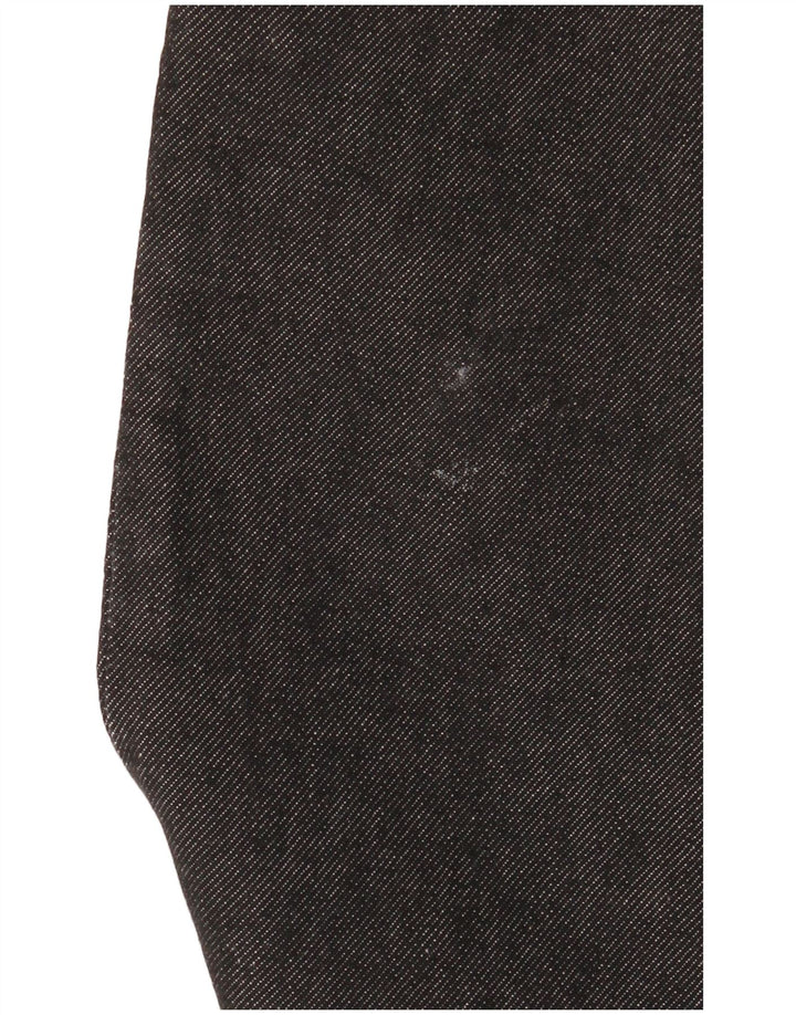 RIFLE Womens Bruce Regular Straight Jeans W31 L32 Black Cotton
