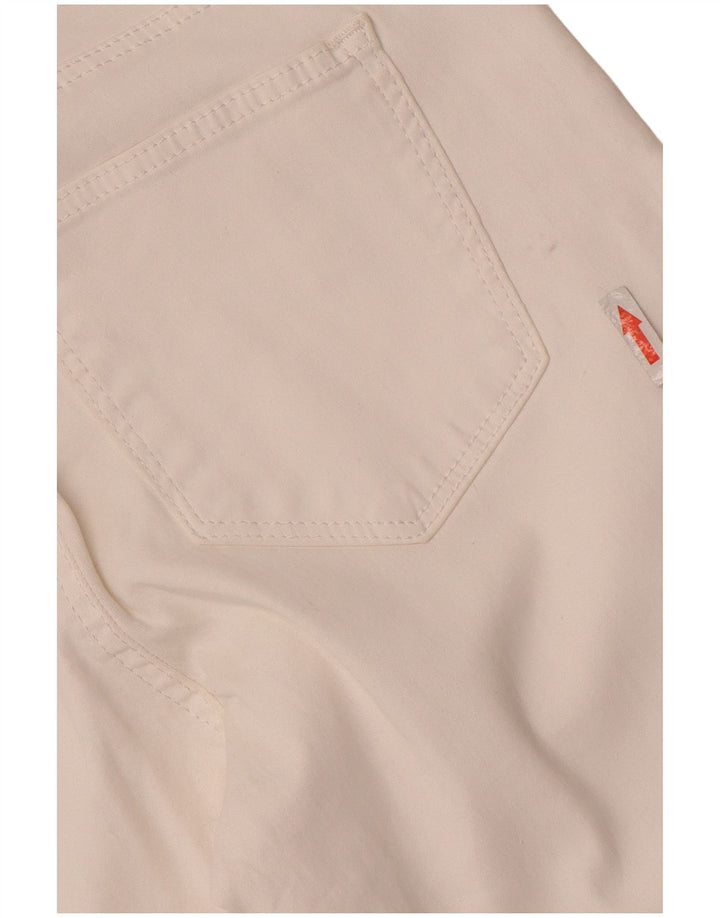 Zara Womens Slim Casual Trousers EU 40 Medium W30 L27 White