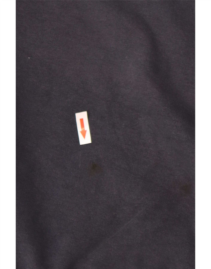 Fila Mens Graphic Sweatshirt Jumper 2XL Navy Blue Cotton