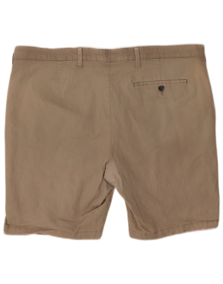 Marks & Spencer Mens Regular Chino Shorts W34 Large Beige