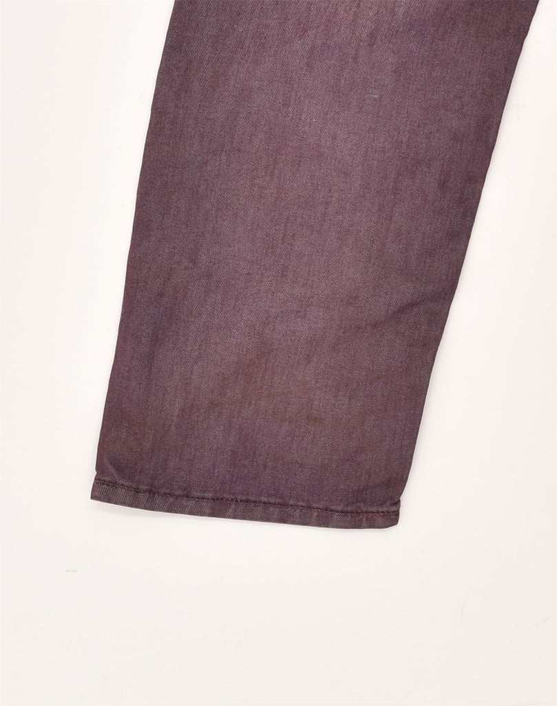 JECKERSON Mens Slim Jeans Large W33 L31 Purple Cotton | Vintage Jeckerson | Thrift | Second-Hand Jeckerson | Used Clothing | Messina Hembry 