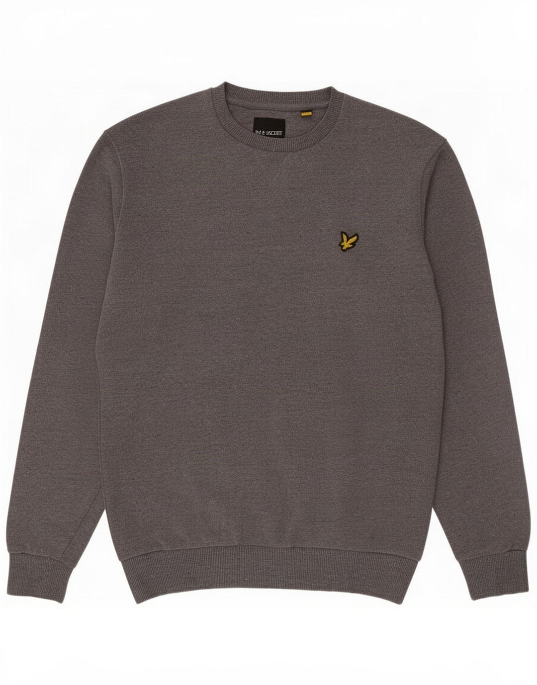 Lyle & Scott Mens Sweatshirt Jumper Medium Grey Cotton