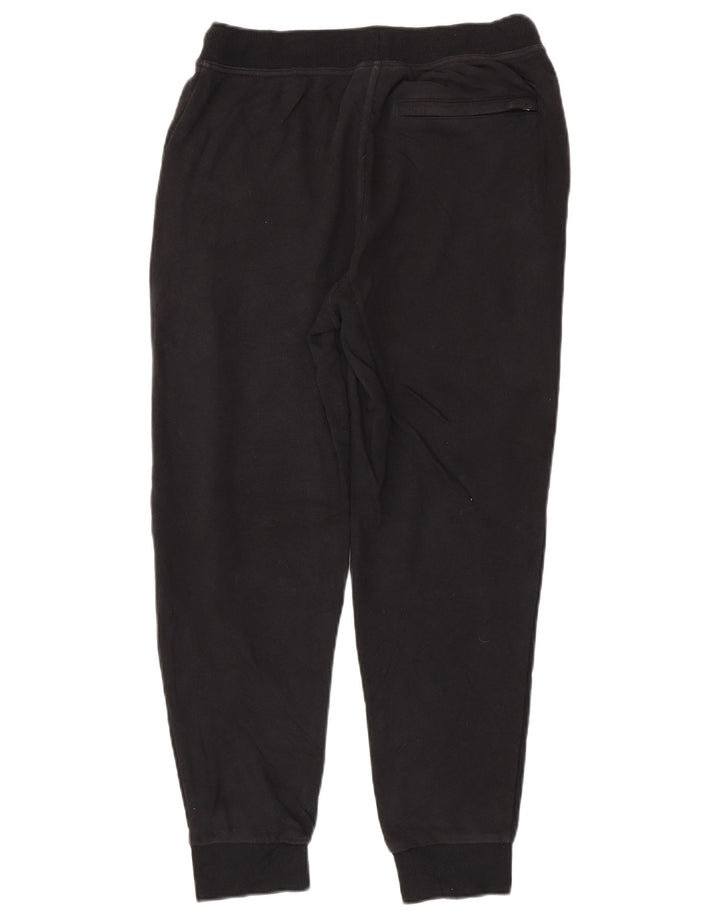 FILA Mens Tracksuit Trousers Joggers Small  Black Cotton